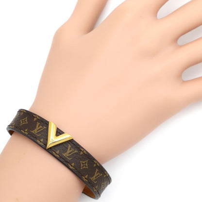 Louis Vuitton Bracelet Essential V Bracelet Metal Monogram Canvas Monogram