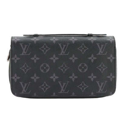 Louis Vuitton Monogram Eclipse Zippy XL Zip Around Wallet Black
