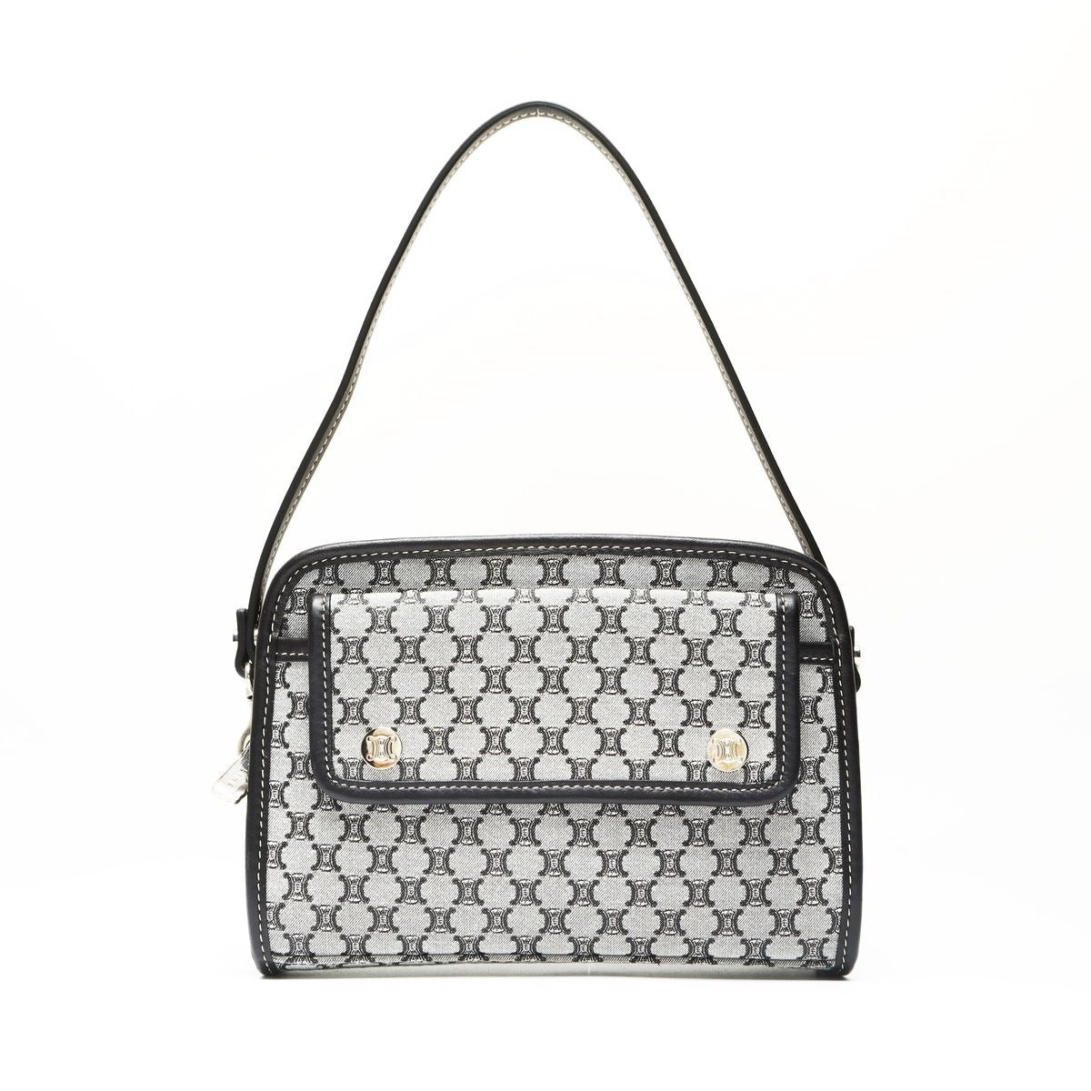 Celine Handbag Macadam Canvas
