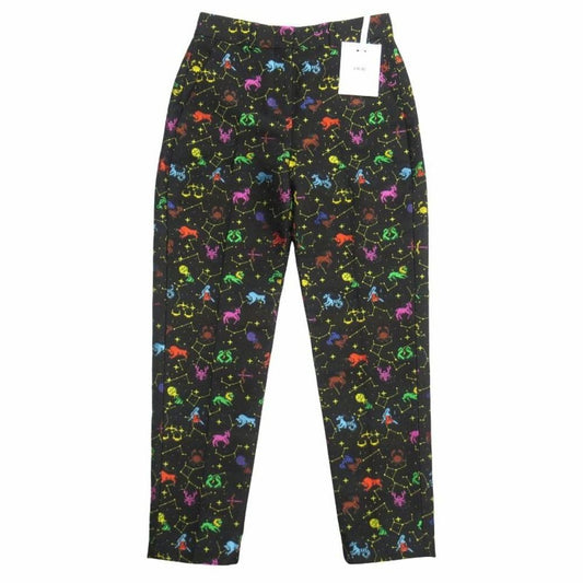 Dior Zodiac Pixel Constellation All Over Pattern Pants Jacquard Black