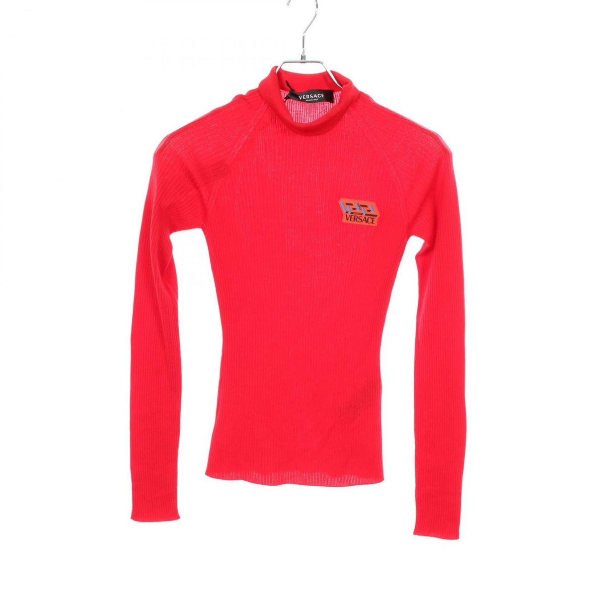 Versace Knit Wool Red 40