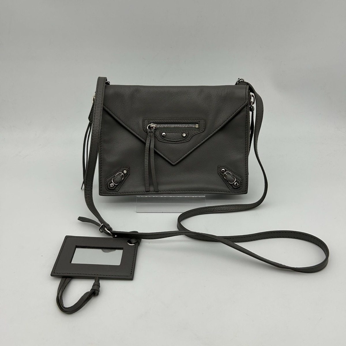 Balenciaga Paper Shoulder Bag Leather