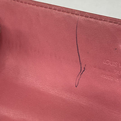 Louis Vuitton Long Wallet Vernis Pochette Porte Monet Cles Di M9140f Raspberry