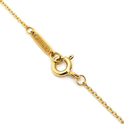Tiffany & Co Tiffany & Co Necklace Fleur de Lis Stem 18k Yellow Gold Diamond