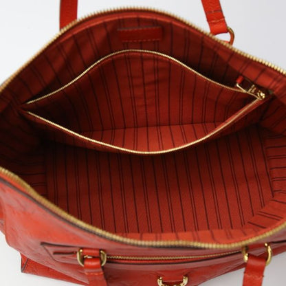 Louis Vuitton M50048 Empreinte Bastille MM Monogram Tote Bag Louis Vuitton Red