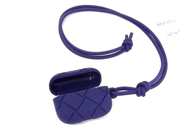 Bottega Veneta Intrecciato Rubber Airpods Pro Case Ipod Case Purple