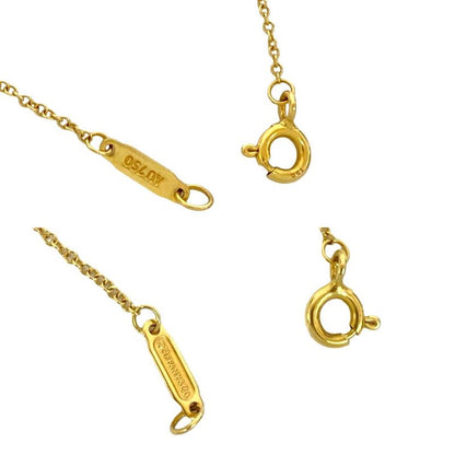 Tiffany & Co Infinity Endless Bracelet 18K Gold Chain Bangle