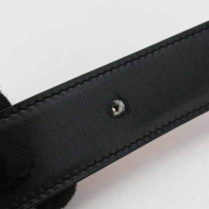 Hermes Vintage H Orange Leather M 85 CO