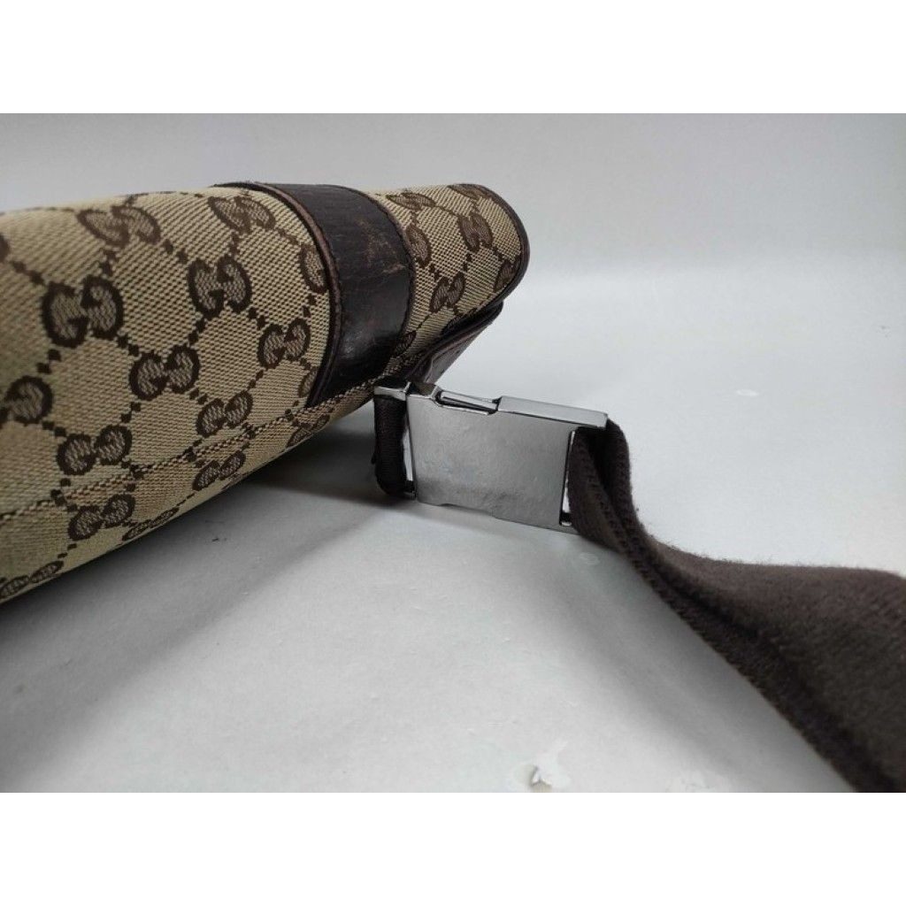 Gucci Belt Bag GG Canvas Brown Beige — view 4
