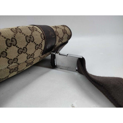 Gucci Belt Bag GG Canvas Brown Beige — view 4