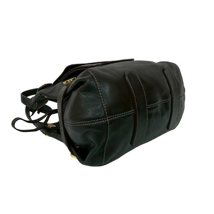 Loewe Anagram Logo Leather Tote Shoulder Bag — view 7