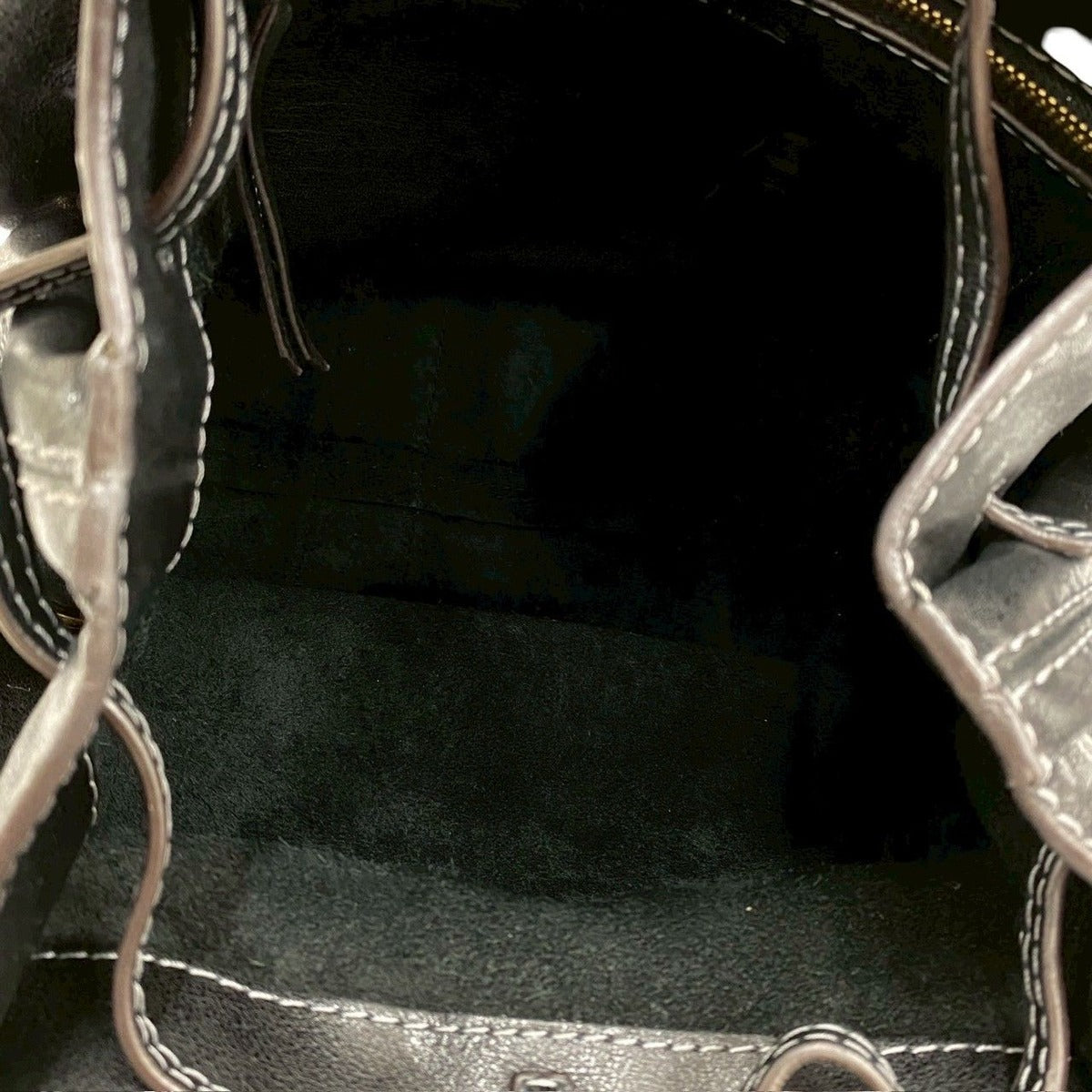 Loewe Anagram Logo Leather Tote Shoulder Bag — view 9