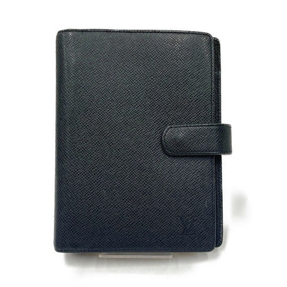 Louis Vuitton Taiga Agenda Notebook Cover Black