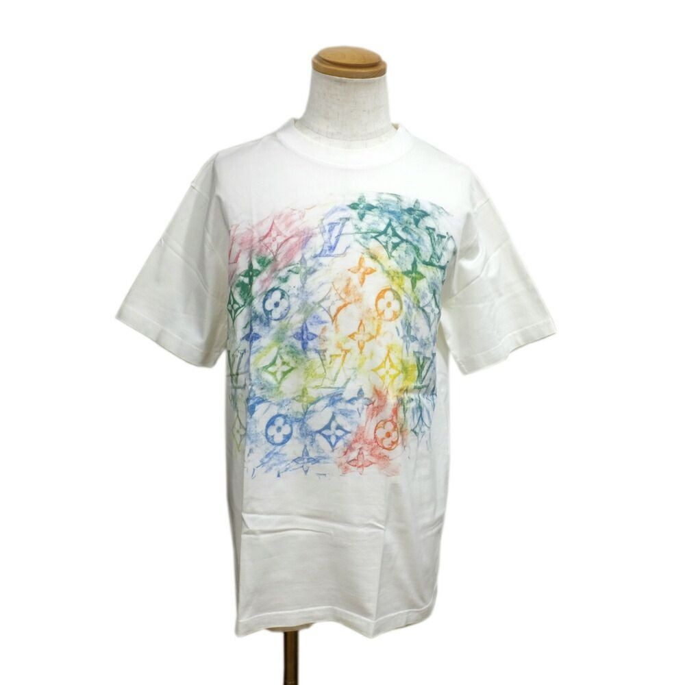 Louis Vuitton Pastel Monogram Short Sleeve T-Shirt Cotton