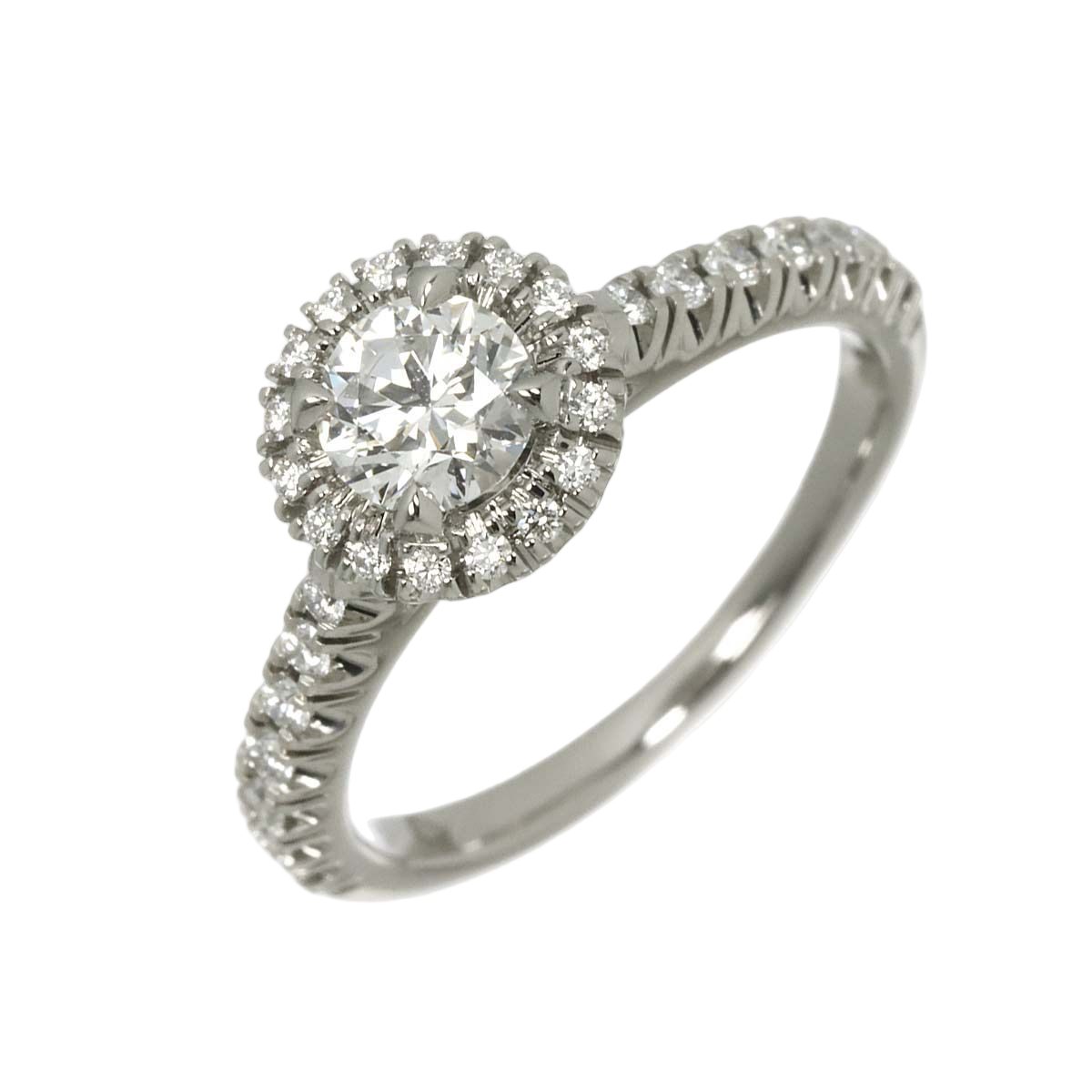 Cartier Destinee Ring Diamond 48 Pt Platinum Certificate