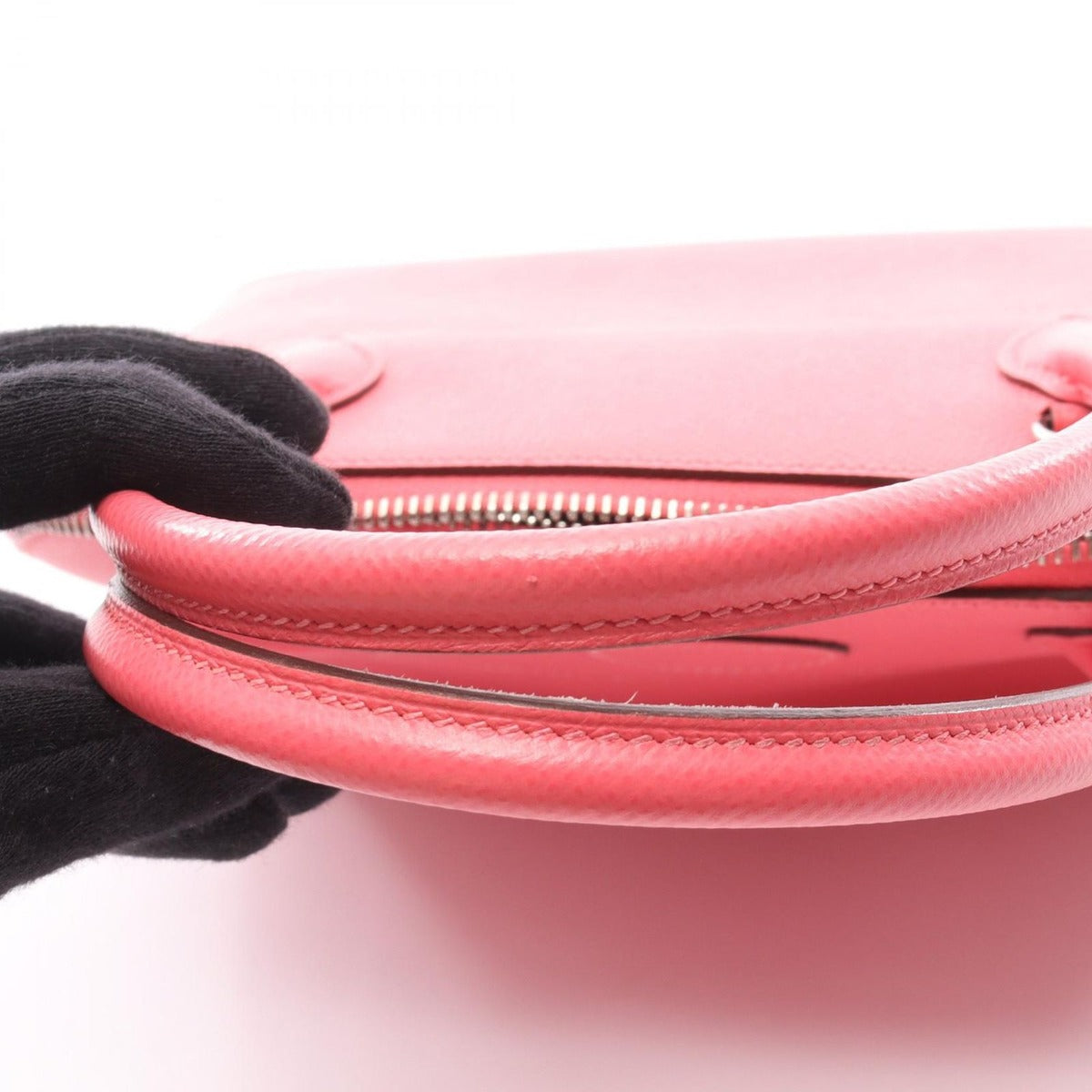 Hermes Handbag Bolide 27 Rose Azalea Leather — view 6