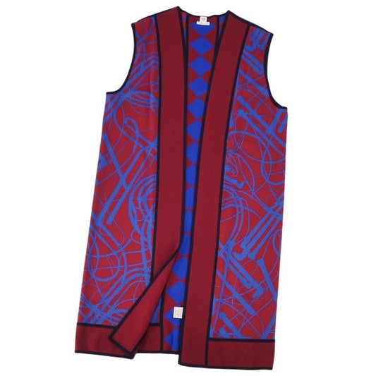 Hermes Knit Cardigan Long Gilet Sleeveless Bo