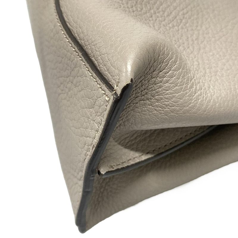 Gucci Handbag Bamboo Daily 370831 Grey Leather