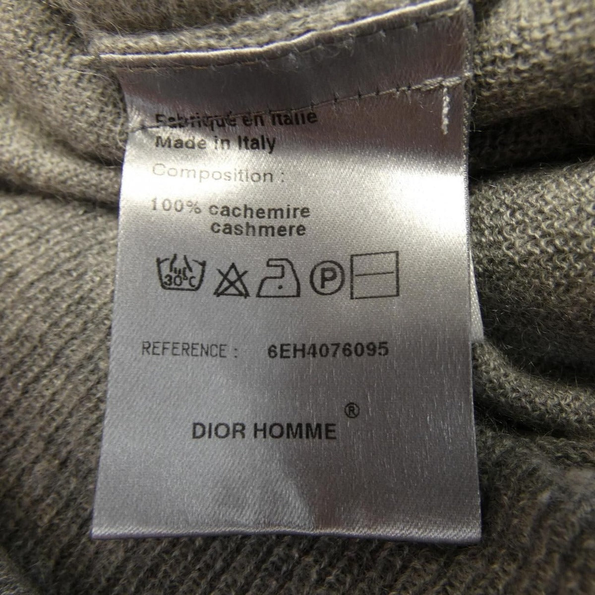 Dior Homme Knit Cashmere Gray — view 3