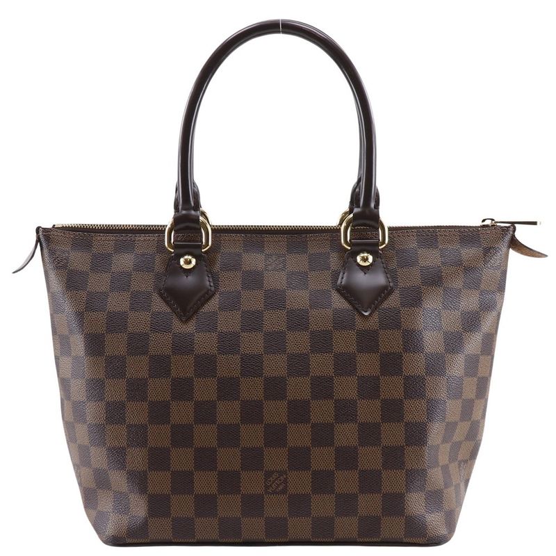 Louis Vuitton Saleya PM N51183 Damier Canvas Brown Vi3170 Ladies Handbag