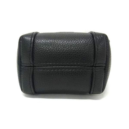 Balenciaga Hourglass Leather Crossbody Bag Black Bp4488 — view 6