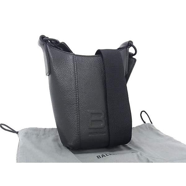 Balenciaga Hourglass Leather Crossbody Bag Black Bp4488
