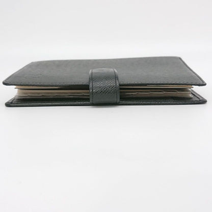 Louis Vuitton Agenda MM Taiga Black Ruler With Refill