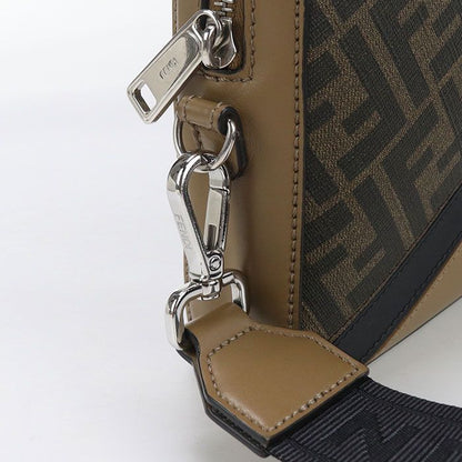 Fendi Camera Case Diagonal 7m.0286 Shoulder Bag Leather PVC Men's