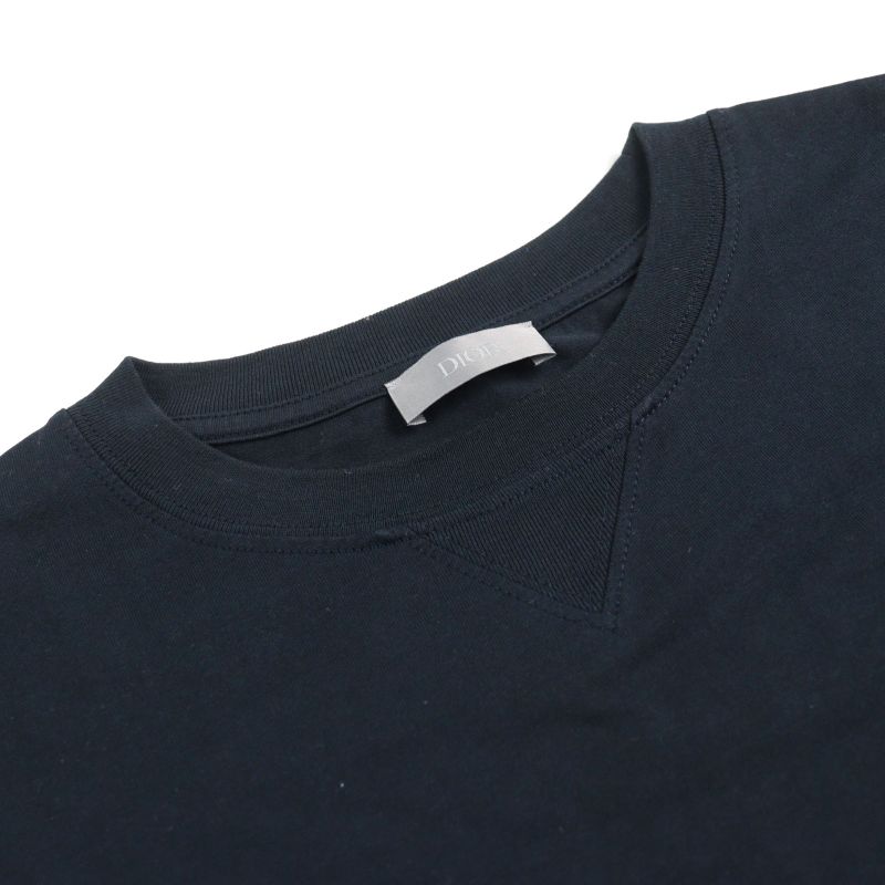 DIOR Homme 21SS 113j632a0677 Oblique Layered OVER TEE 100% Cotton Oblique