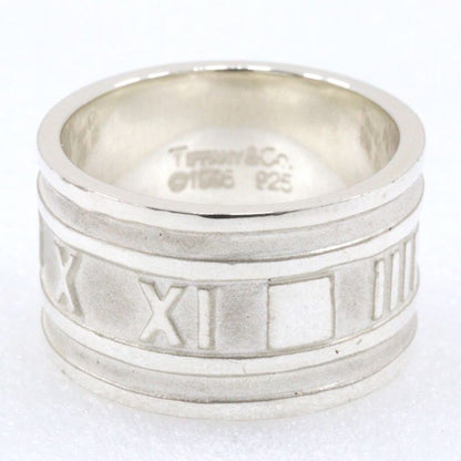 Tiffany & Co Atlas Wide Ring Silver 925 Size 10.5 Ladies' 7.8g Ring