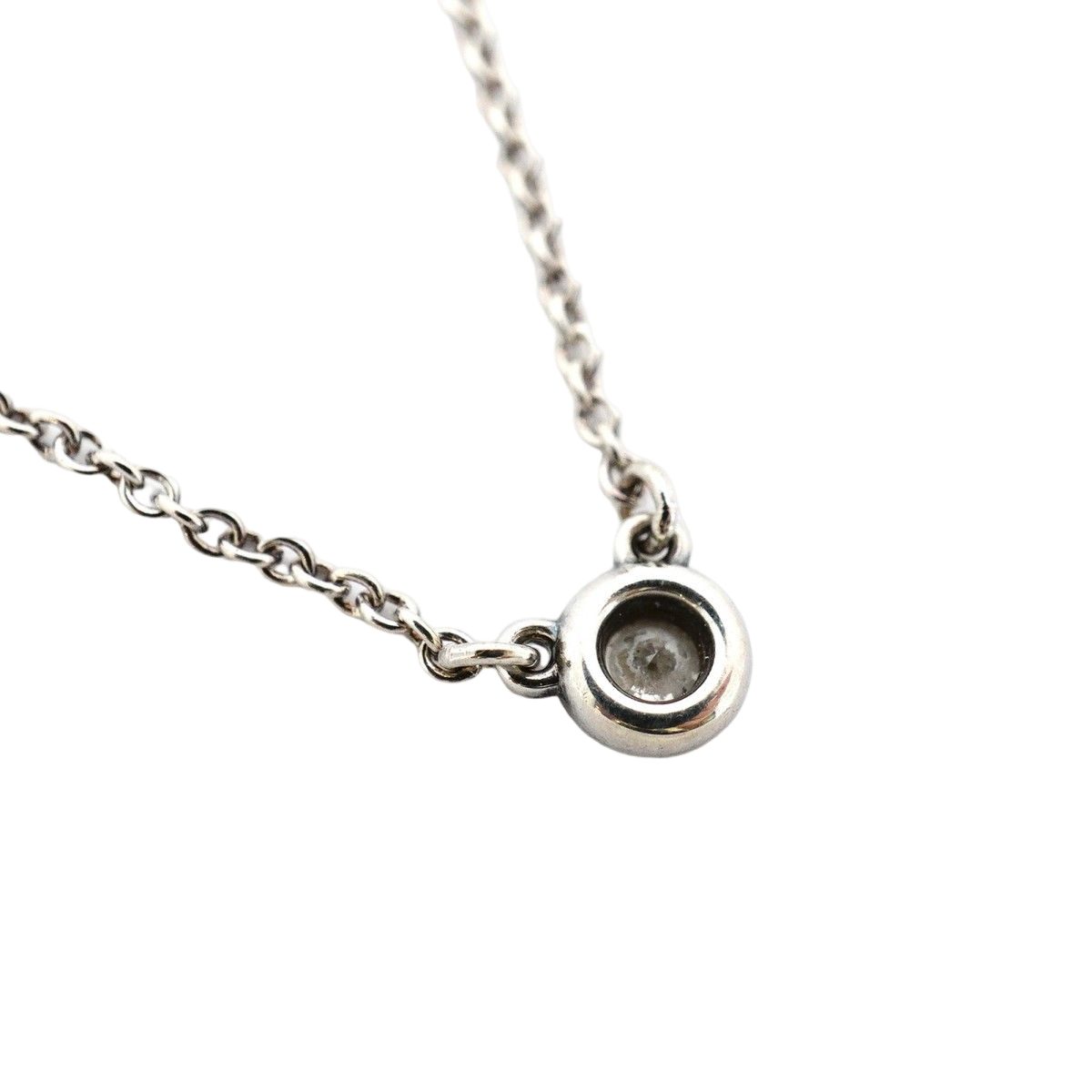 Tiffany & Co Necklace by the Yard 925 Sterling Silver Diamond — view 2
