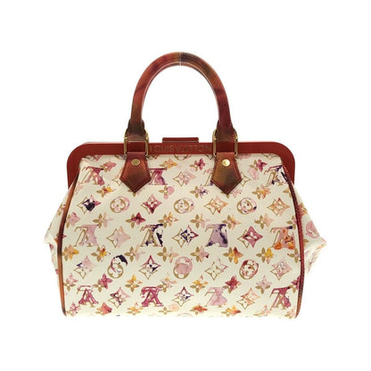 Louis Vuitton Monogram Water Color Exotic Cles the Speedy Frame Boston Bag — view 2