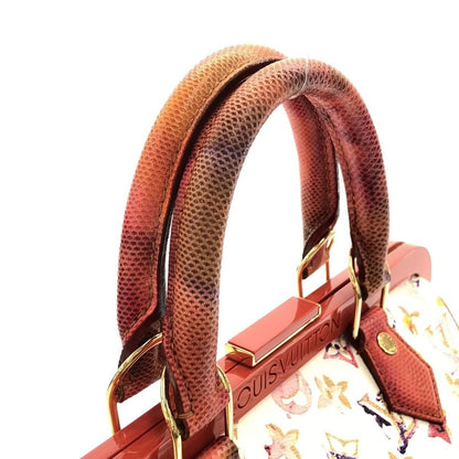 Louis Vuitton Monogram Water Color Exotic Cles the Speedy Frame Boston Bag — view 5
