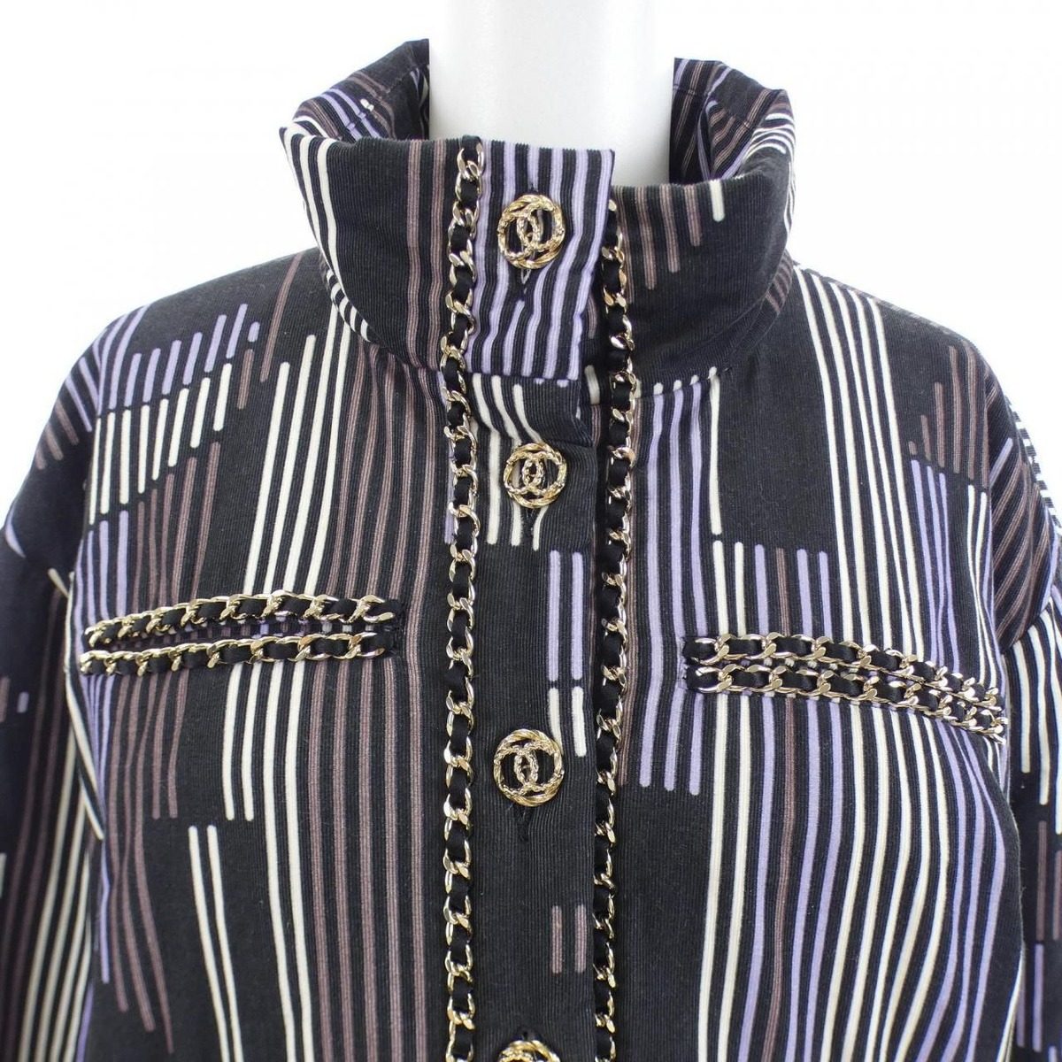 Chanel Jacket Purple — view 6