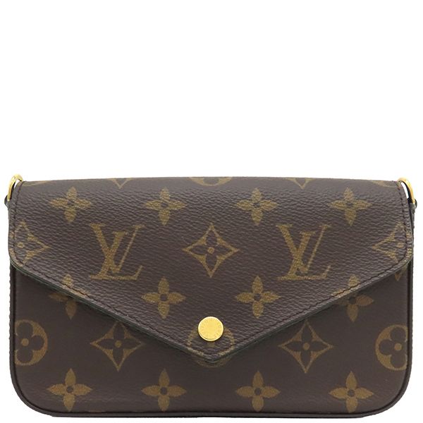 Louis Vuitton Shoulder Bag Miltie Pochette Felicie Monogram Canvas Monogram