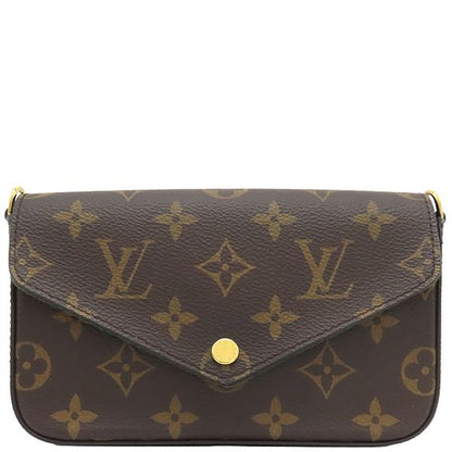 Louis Vuitton Shoulder Bag Miltie Pochette Felicie Monogram Canvas Monogram