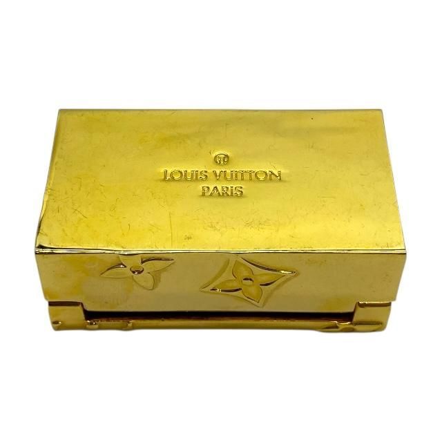 Louis Vuitton M64899 Burg Studded Ring Studded Ring Gold GP [size 12]