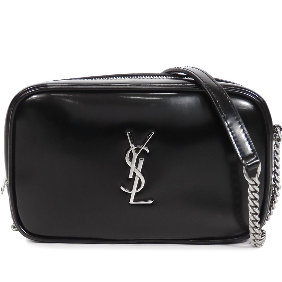 Saint Laurent Lou Mini Bag Black Patent