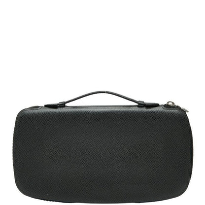 Louis Vuitton Taiga Organizer Ator Round Zipper Long Wallet Travel Case