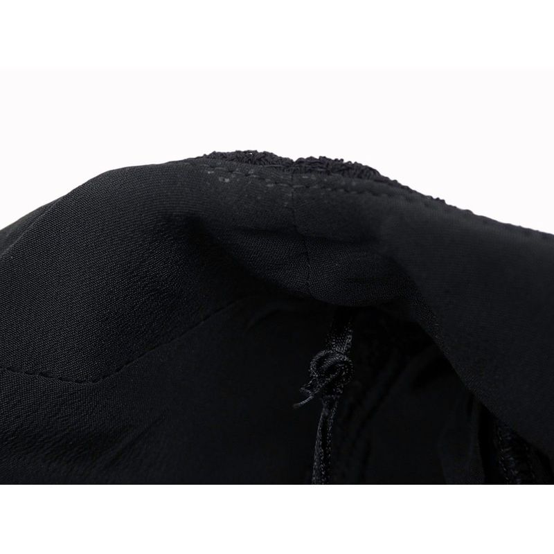 Gucci Wool Dress Short Sleeves Round Neck Slit Black Gold Tone GG Button #40