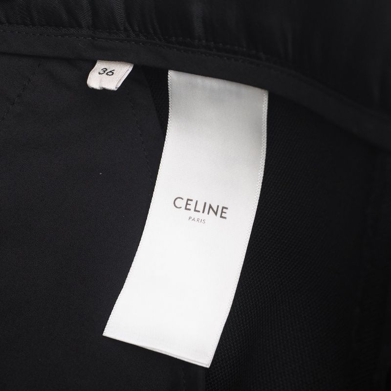 Celine Pants Size 36 Eddy Period Zwarb Pants Tuck Pants Center Press Sideline