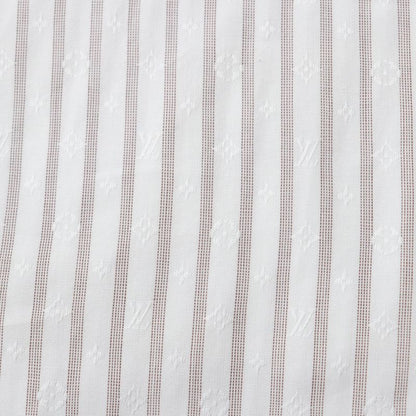 Louis Vuitton 100% Cotton Monogram Pattern LV Embroidery Long Sleeve Shirt