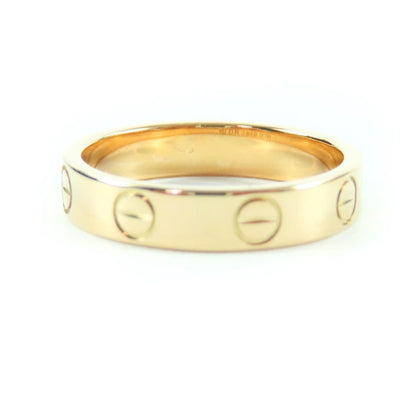 Cartier Love Ring 18K 750 Pink Gold Size 49 — view 4