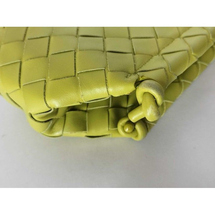 Bottega Veneta Shoulder Bag Intrecciato Mini The Knot Yellow Green — view 6