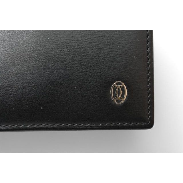 Cartier Wallet Bifold Fold Leather Pasha de Cartier Black — view 5