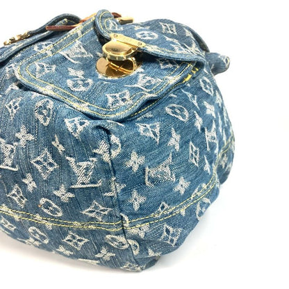 Louis Vuitton Backpack Sac Ad GM M95056 Monogram Denim Blue