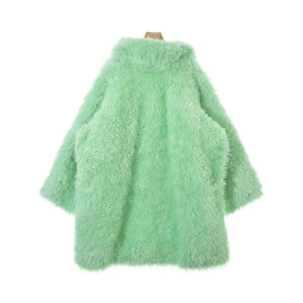 Balenciaga Coat Polyester Green — view 2