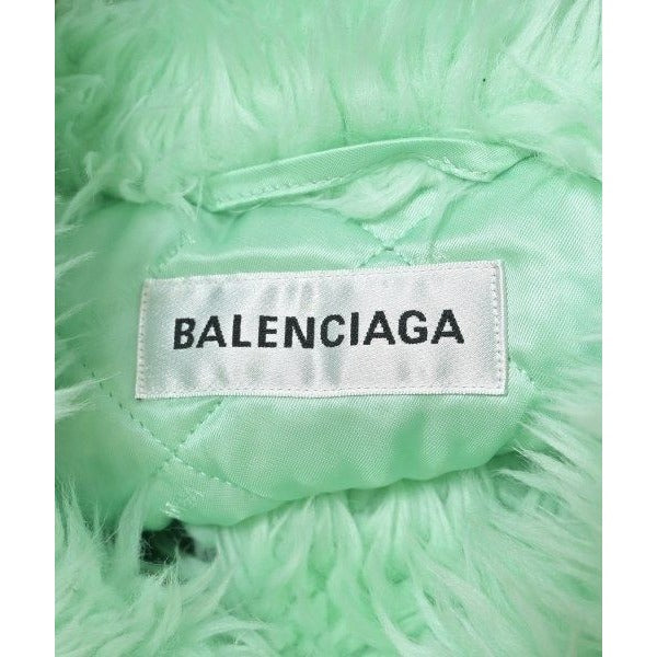 Balenciaga Coat Polyester Green — view 3