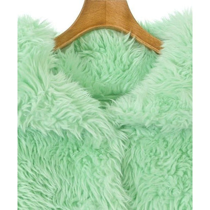 Balenciaga Coat Polyester Green — view 5