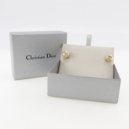 [dior] Christian Dior Pearl And Metal Women's 3.0g Earrings